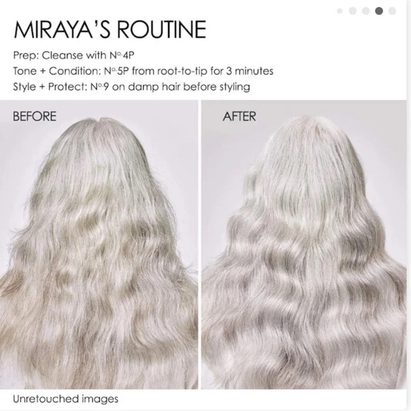 Olaplex No4 & No5 Blond Enhancer Toning Shampoo/Conditioner 1L set - Picture 6 of 11